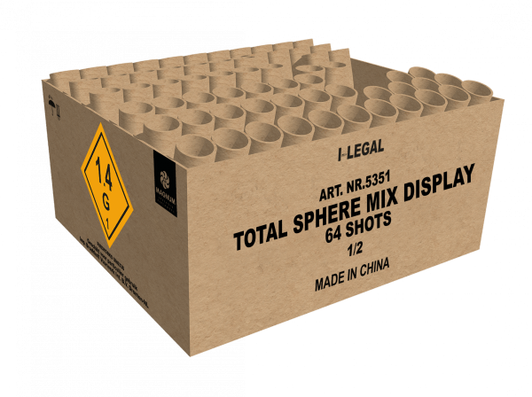 Total Sphere Mix Display 64 shots