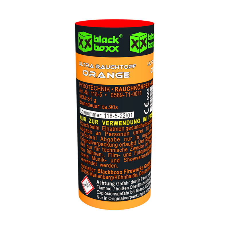 Ultra Rauchtopf Orange